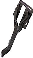 Radiator Support Center, Hood/Brace Latch Support