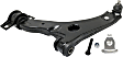 Front, Driver Side, Lower Control Arm, With Ball Joint Assembly, FWD