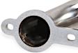 11540FLT Universal, Headers Natural Made of Stainless Steel
