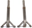 11546FLT Universal, Headers Natural Made of Stainless Steel