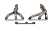 11585FLT Headers Upright, Natural, Made of 409 Stainless Steel