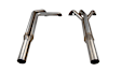 11585FLT Headers Upright, Natural, Made of 409 Stainless Steel