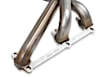 11585FLT Headers Upright, Natural, Made of 409 Stainless Steel