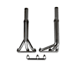 11587FLT Headers Upright, Natural, Made of Stainless Steel