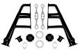 11702FLT Universal, Headers Shorty Painted Black Made of Steel