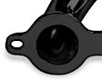 11706FLT Universal, Tight Fit Block Hugger Headers, Chevy LS Motor, Tube Size 1-5/8", Collector Size 2-1/2", Black Paint