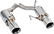 12136FLT Axle-Back Exhaust System, Made of Stainless Steel, Super Street Series