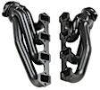 12147FLT Headers Shorty, Painted Black, Made of Stainless Steel