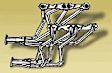 12500FLT Headers Long Tube, Painted Black, Made of Steel