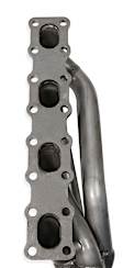 17000FLT Headers Shorty, Natural, Made of Stainless Steel