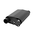 50552FLT Warlock 2.5" Bypass Plate, 2.5" Offset Inlet, 2.5" Outlet, Case Dimensions 4.5 in. x 10 in. x 13 in.