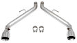 51605RFLT Axle-Back Exhaust System, Made of Stainless Steel, Super Street Series
