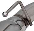 51605RFLT Axle-Back Exhaust System, Made of Stainless Steel, Super Street Series
