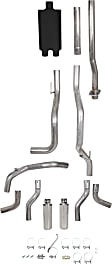 52015FLT Cat-Back Exhaust System, Made of Stainless Steel, Super Street Series