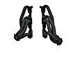 91831FLT Headers Shorty, Painted Black, Made of Steel