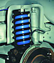 4136 Rear, Driver and Passenger Side Air Spring Coil-rite Series, Set of 2