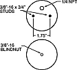 6781 Front or Rear, Driver or Passenger Side Air Spring Ride-Rite Series, Sold individually