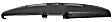 414 Dash Cover, Black, Molded; Overlay Over Factory Dash, Dash Cap Series