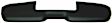 420 Dash Cover, Black, Molded; Overlay Over Factory Dash, Dash Cap Series