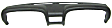 403 Dash Cover, Black, Molded; Overlay Over Factory Dash, Dash Cap Series