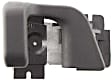 Front Or Rear, Passenger Side Black Interior Door Handle