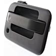 2013 Ford F-150 - Front, Passenger Side Textured Black Exterior Door Handle, With Key Hole
