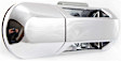 Front, Passenger Side Chrome Exterior Door Handle, Without Key Hole