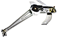 Front, Passenger Side Manual Window Regulator, Hand-Crank Type