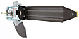 Front, Driver Side Manual Window Regulator, Hand-Crank Type