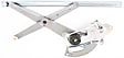 Front, Driver Side Power Window Regulator, Without Motor