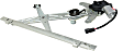Front, Passenger Side Power Window Regulator, With Motor