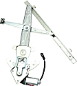 Front, Passenger Side Power Window Regulator, With Motor