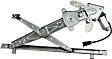 Front, Driver Side Power Window Regulator, With Motor
