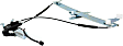 Front, Passenger Side Power Window Regulator, With Motor