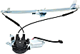Front, Passenger Side Power Window Regulator, With Motor
