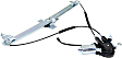1999-2019 Ford E-350 Super Duty - Front, Driver Side Power Window Regulator, With Motor
