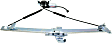 1999-2019 Ford E-350 Super Duty - Front, Driver Side Power Window Regulator, With Motor