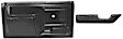 16-52R Arm Rest - Black, ABS Plastic, Direct Fit, Sold individually