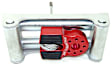 00050-01 Winch Link - Powdercoated red, Aluminum