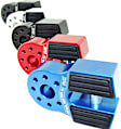 00050-01 Winch Link - Powdercoated red, Aluminum