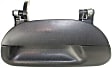 Tailgate Handle, Smooth Black Plastic Without Camera Hole Without Key Hole