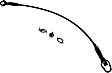Driver or Passenger Side Tailgate Cable
