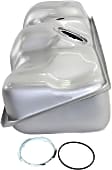 1987 Ford F-250 Custom - Galvanized Steel Fuel Tank, 16 Gallon, Side Mount, 42-3/8 x 14-3/8 x 11, Lock Ring Kit Included, 16 gallons / 61 liters, DIESEL