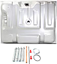 Fuel Tank, 38 Gallons / 144 Liters, With Roll Over Valve Hole, Without Filler Neck and Seal(s)