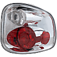 Passenger Side Tail Light, without Bulb, Halogen, Clear and Red Lens, Flareside, Regular/Super Cab, With Lightning Model