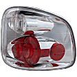 Passenger Side Tail Light, without Bulb, Halogen, Clear and Red Lens, Flareside, Regular/Super Cab, With Lightning Model