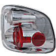 Passenger Side Tail Light, without Bulb, Halogen, Clear and Red Lens, Flareside, Regular/Super Cab, With Lightning Model