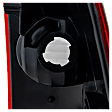 2001-2005 Ford Explorer Sport Trac - Driver Side Tail Light, without Bulb, Halogen, Clear and Red Lens, 6 Cyl., 4.0L Engine