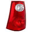2001-2005 Ford Explorer Sport Trac - Driver Side Tail Light, without Bulb, Halogen, Clear and Red Lens, 6 Cyl., 4.0L Engine