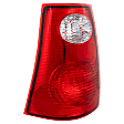 2001-2005 Ford Explorer Sport Trac - Driver Side Tail Light, without Bulb, Halogen, Clear and Red Lens, 6 Cyl., 4.0L Engine